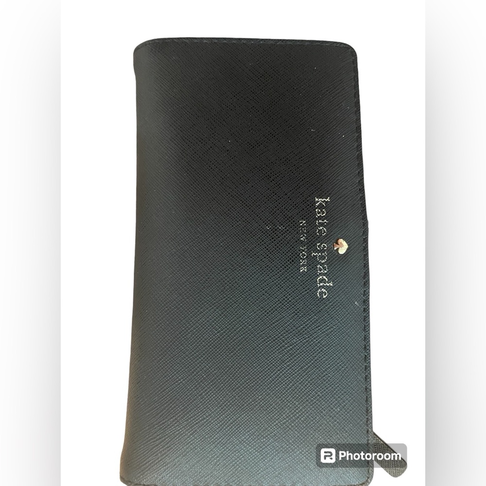 Black Leather Kate Spade Wallet